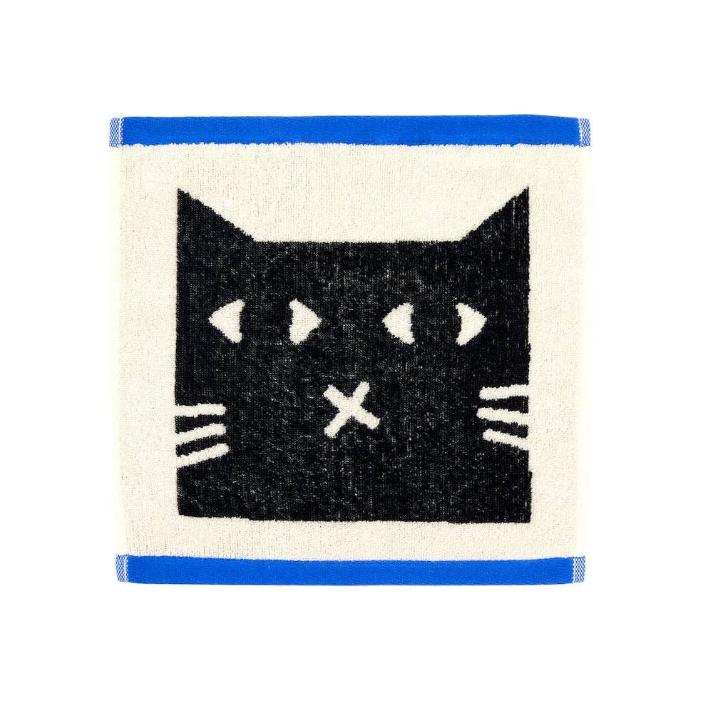 Lazy Cat Face Cloth