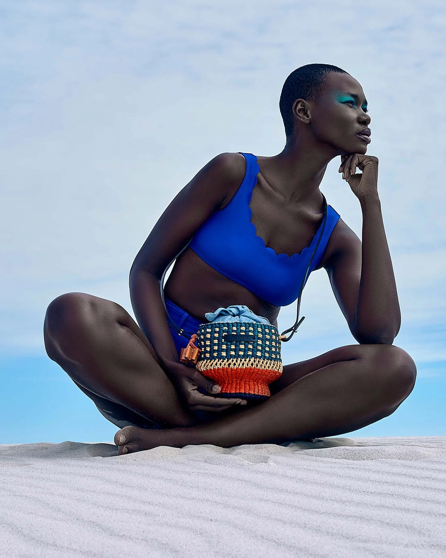 AAKS Baw Pot Teal - Mini Bag