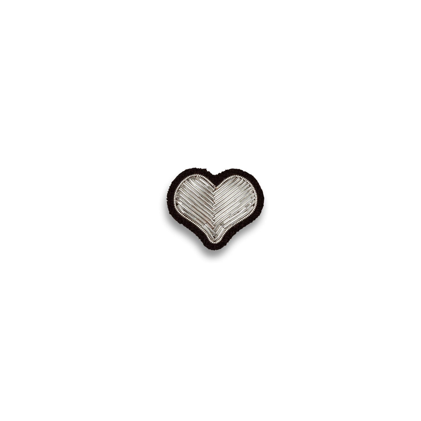 Silver Heart - Brooch