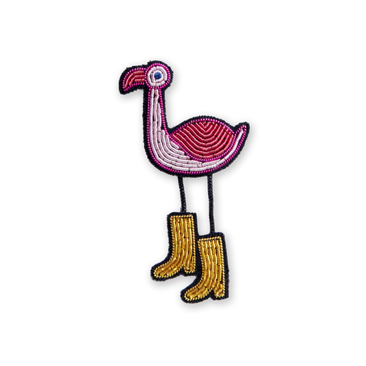 Guardian Flamingo - Brooch