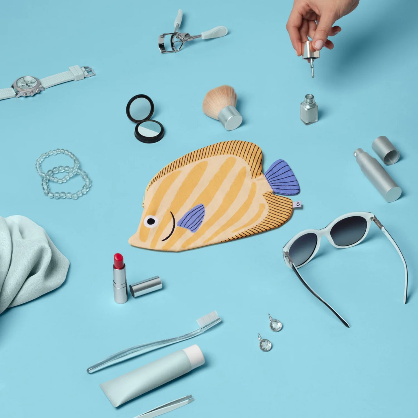 Butterfly Fish - Cotton Pouch