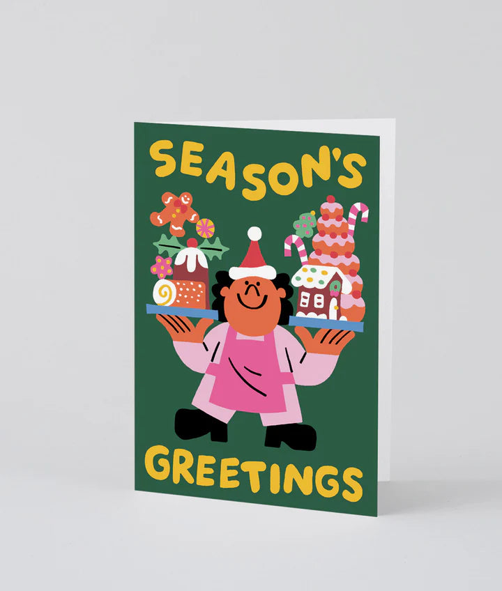 Season Greetings - Embossed Card