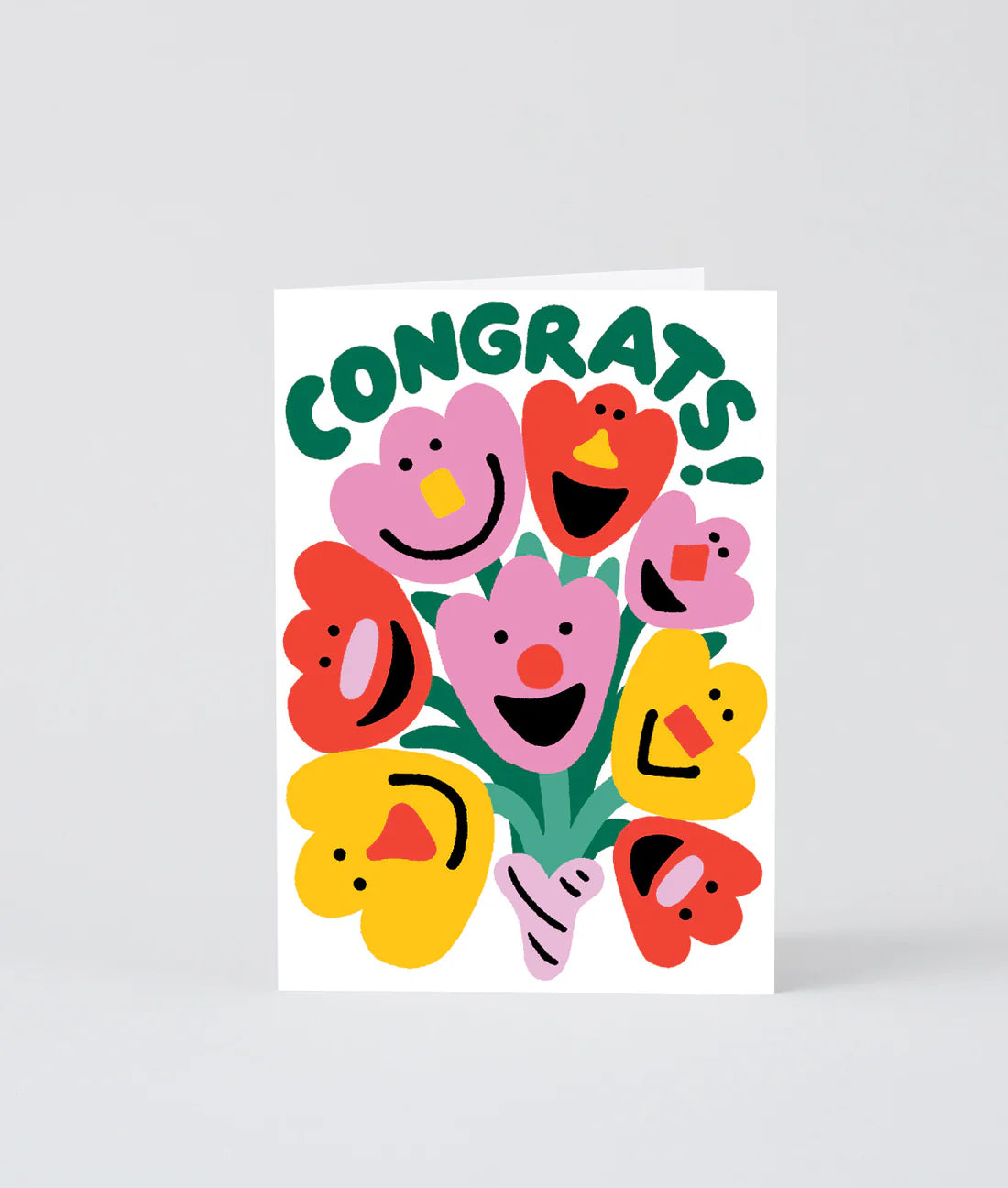 Congrats Flower - Card