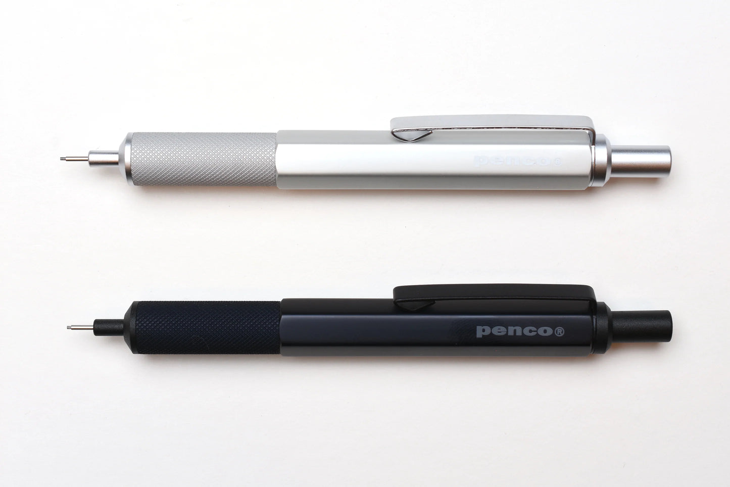 Penco Drafting Mechanical Pencil - Black and Silver