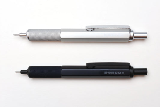 Penco Drafting Mechanical Pencil - Black and Silver