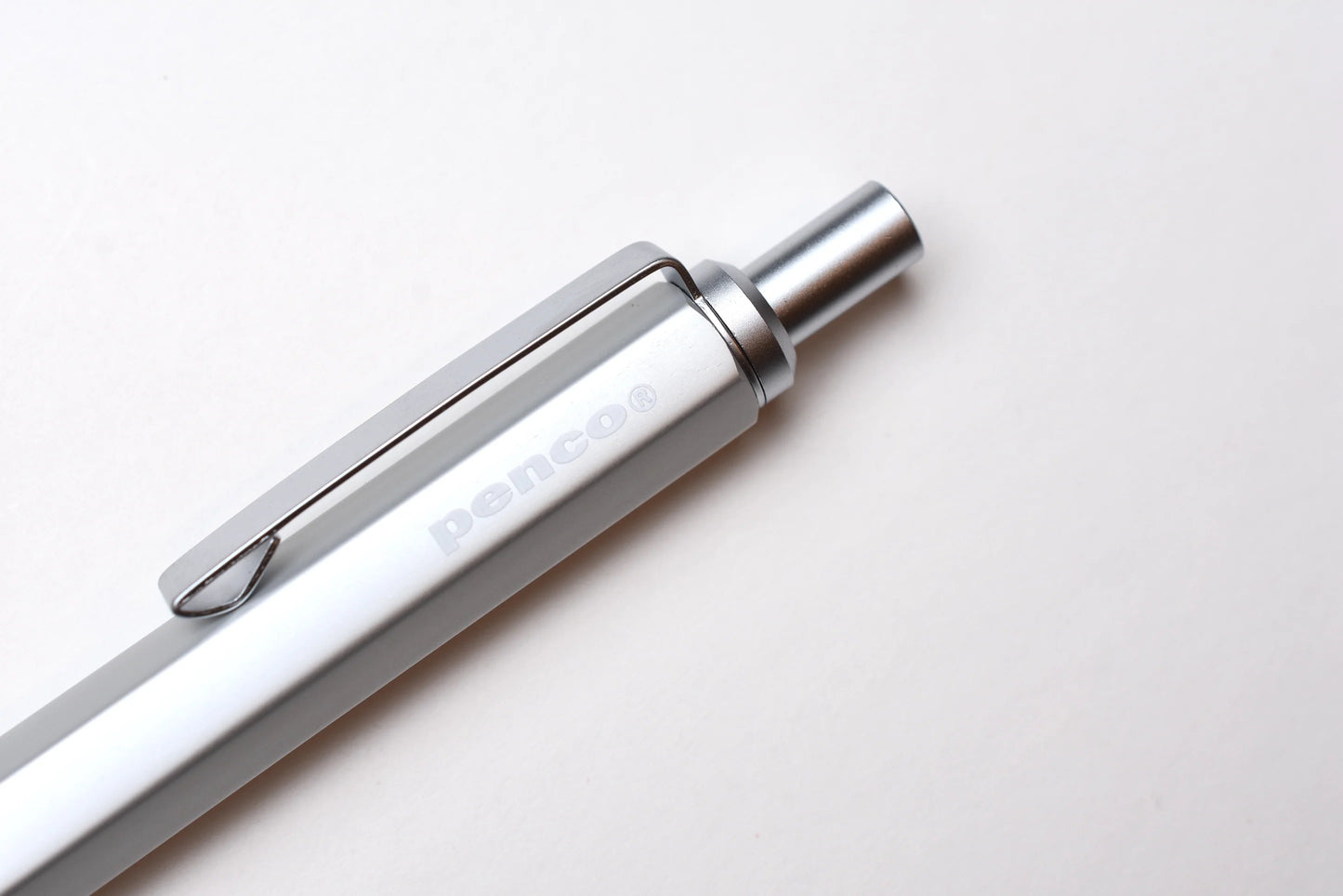 Penco Drafting Pen - Black and Silver