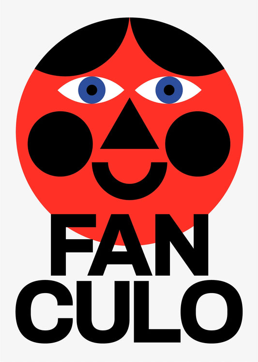 Fan Culo Poster by Marco Oggian