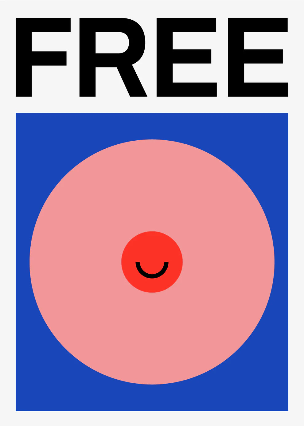 'FREE' Poster by Marco Oggian