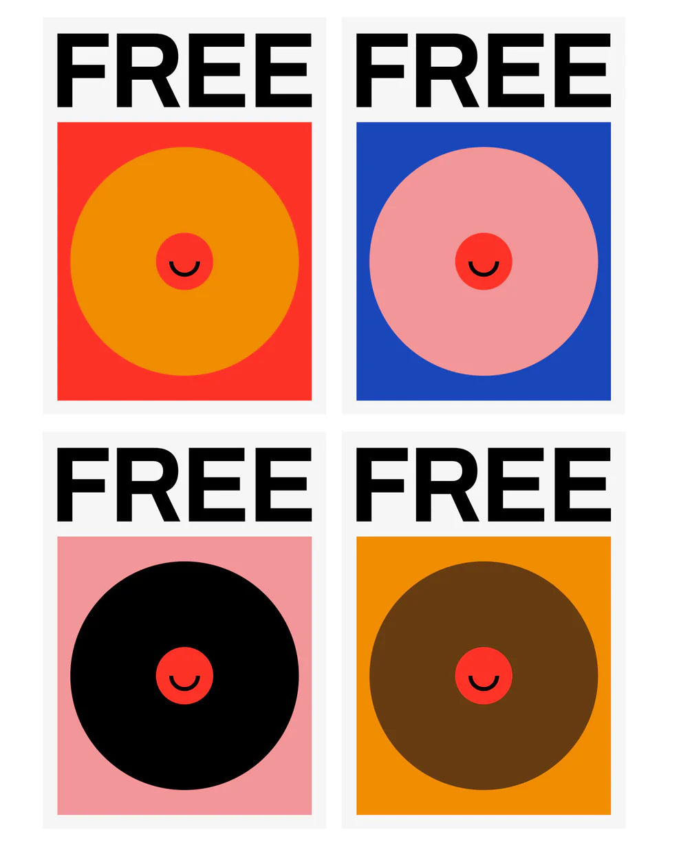 'FREE' Poster by Marco Oggian