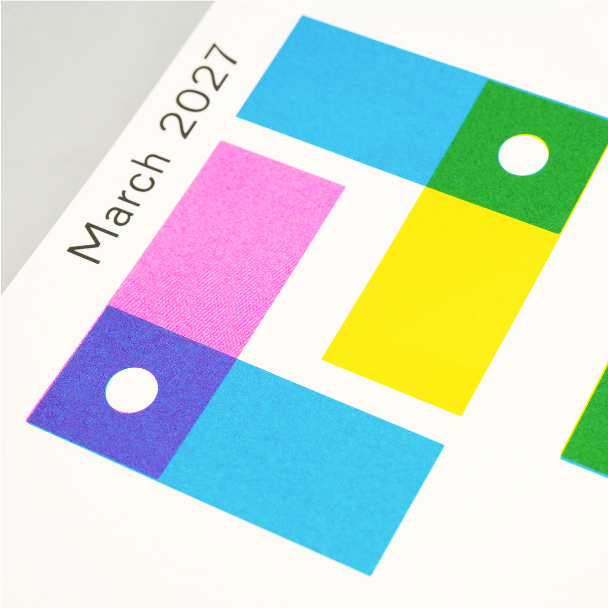 Karel Martens: Calendar 2027 - Everyday is a new day