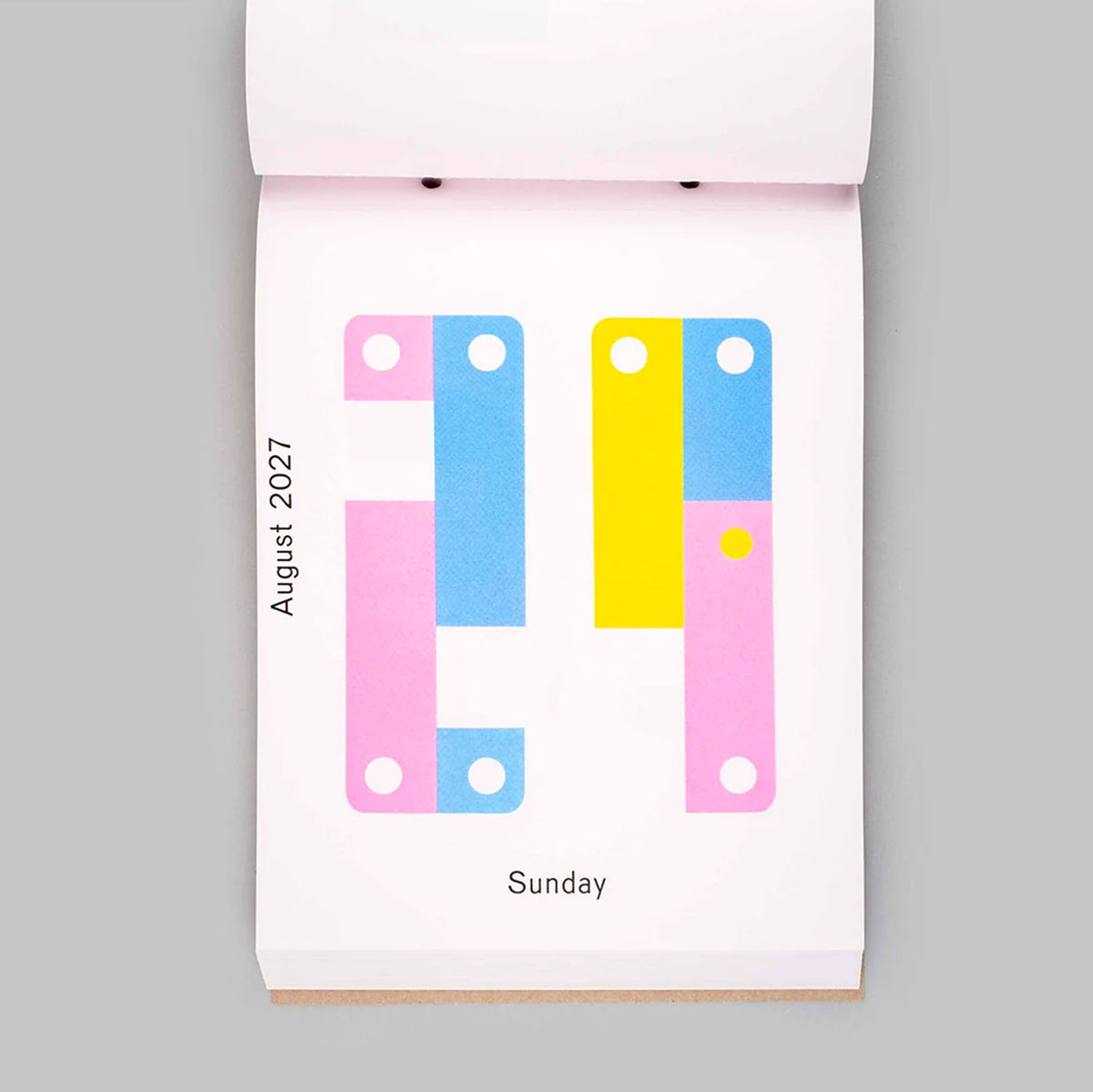 Karel Martens: Calendar 2027 - Everyday is a new day
