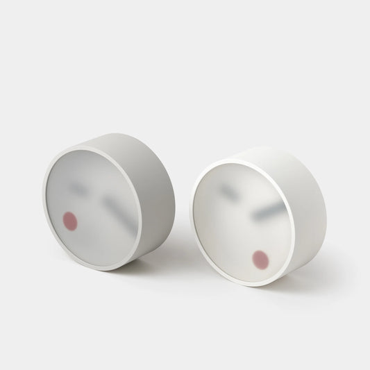 Kehai Clock by Koizumi Makoto: White