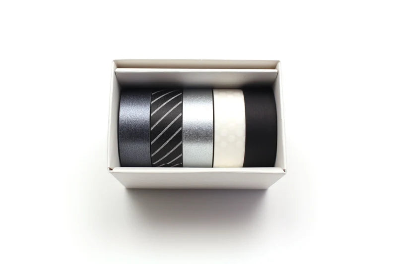 mt Gift Box - 15mm Washi Tape - Set of 5