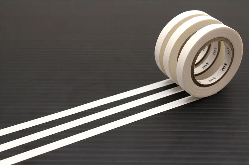 mt Basic – Slim 6mm Washi Tape - Set of 3