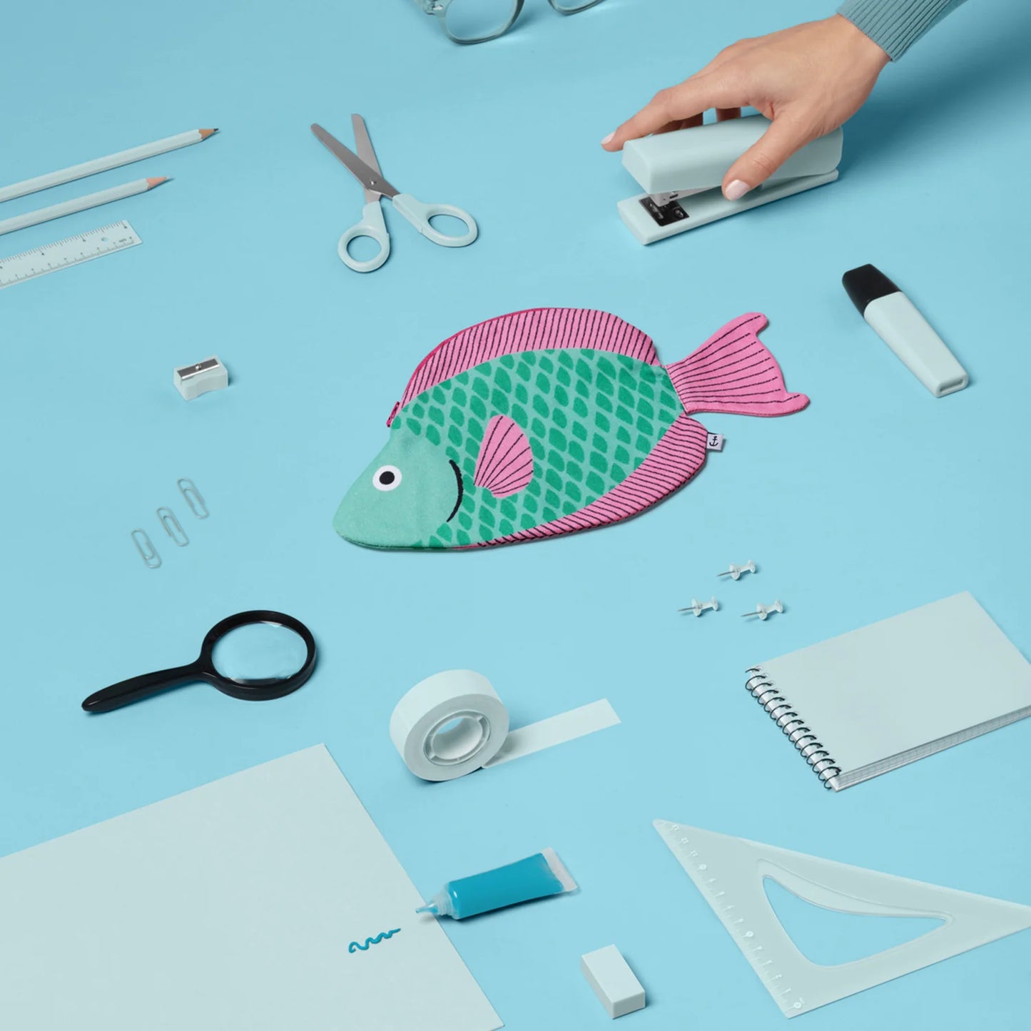 Parrot Fish - Cotton Pouch