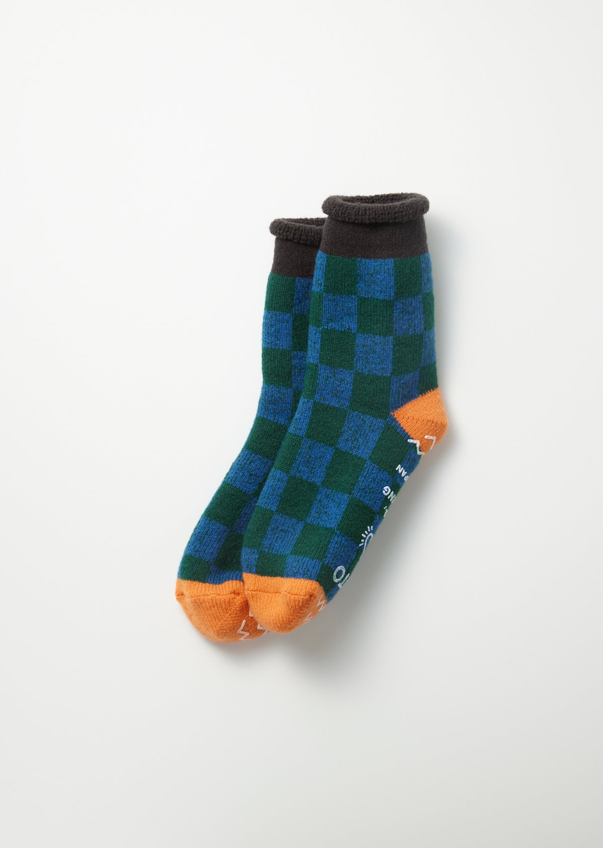 ROTOTO Pile Room Socks - Checkerboard