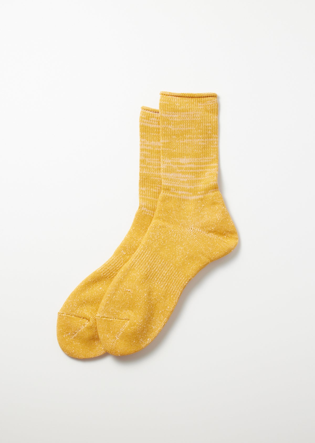 ROTOTO Pile Crew Socks - Washi Paper