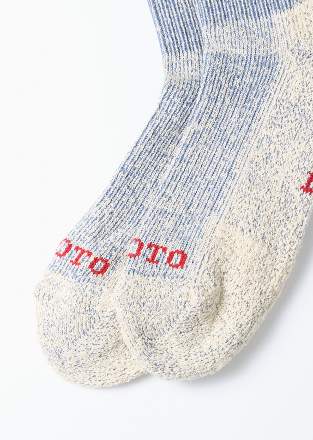 ROTOTO Pile Stripe Marl Socks