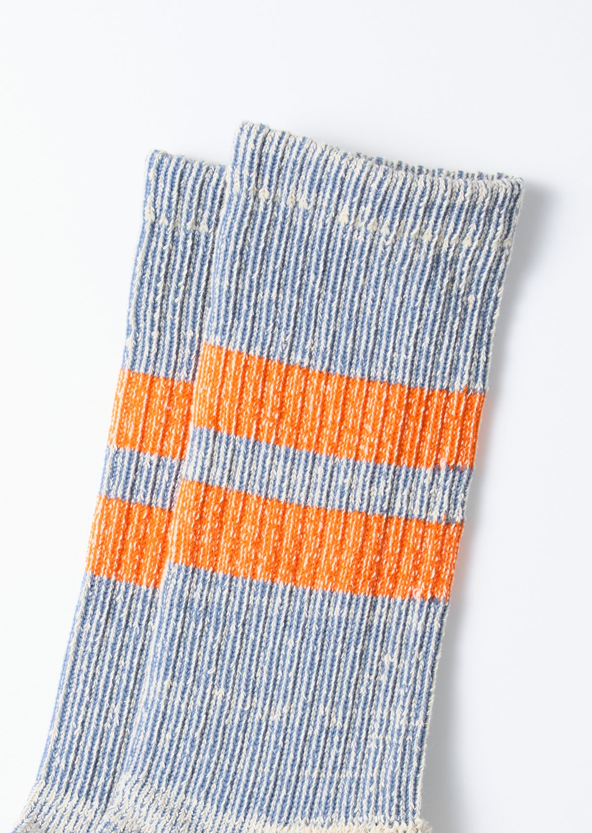 ROTOTO Pile Stripe Marl Socks