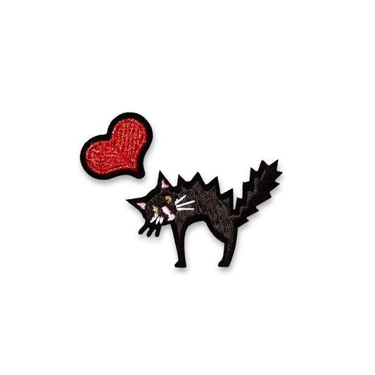 Love Cat - Iron-On Patch