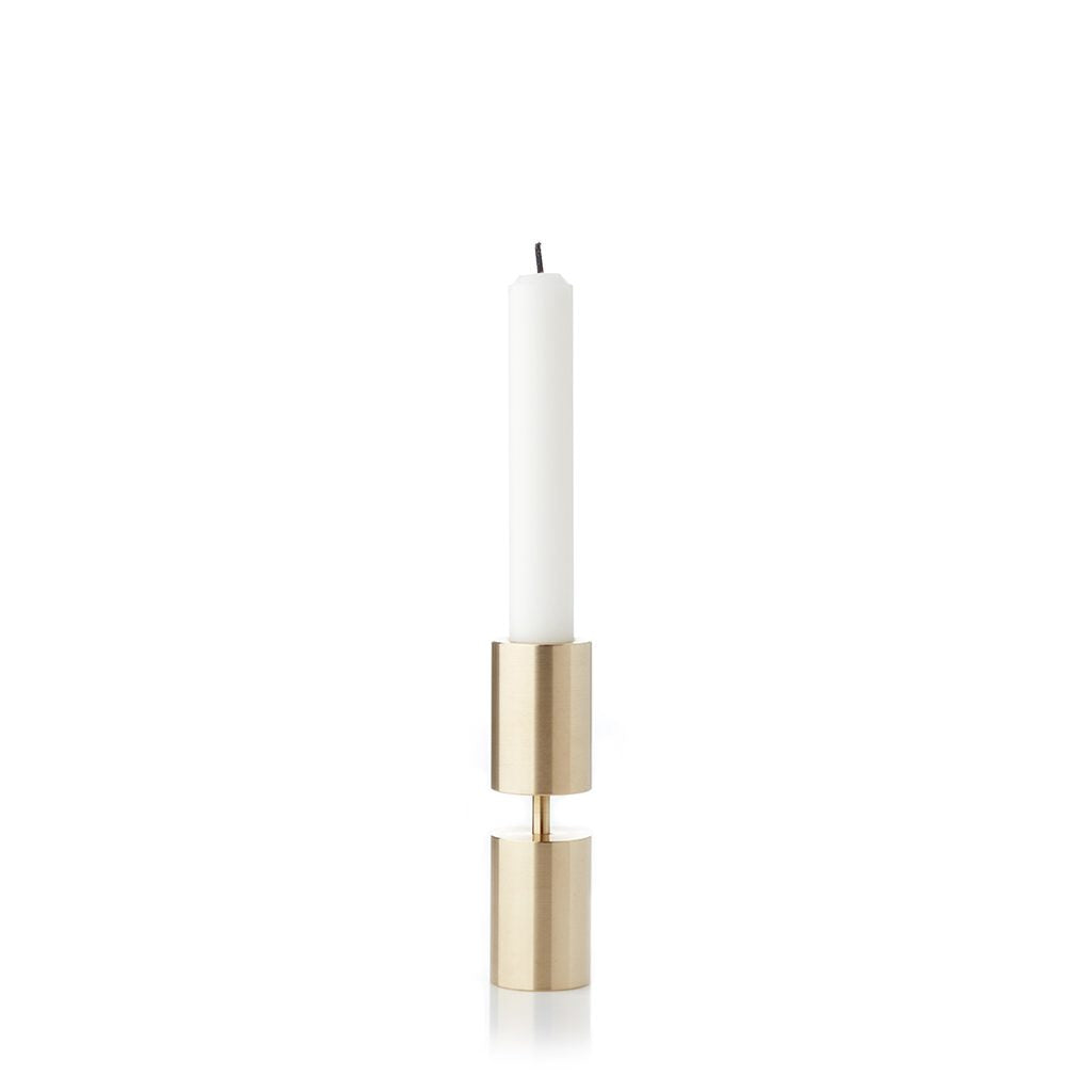 SOLID - Brass Candle Holder
