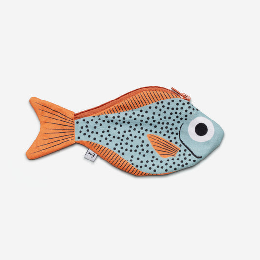 Sweeper Fish Aqua - Key Pouch