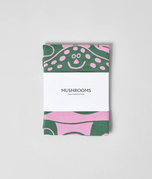 Mushrooms - Tea Towel