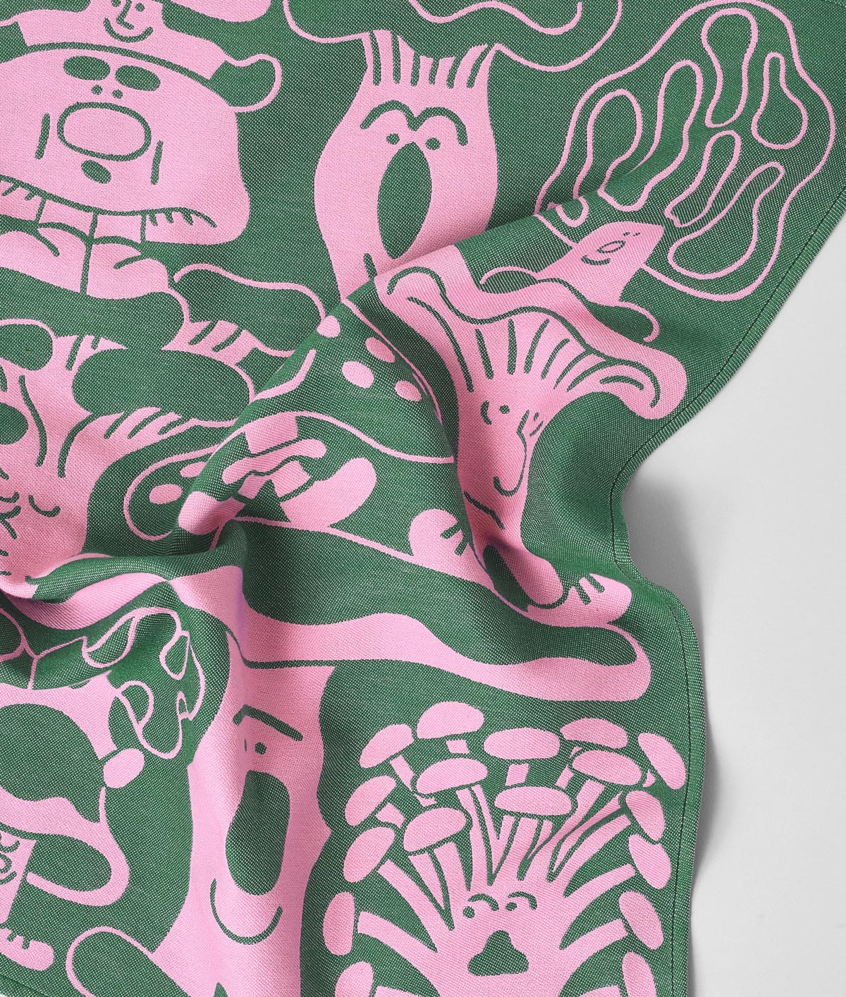 Mushrooms - Tea Towel