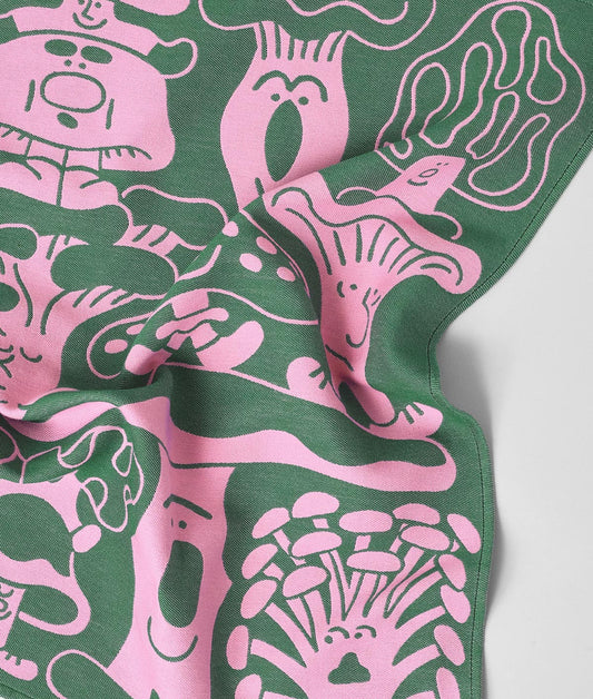 Mushrooms - Tea Towel