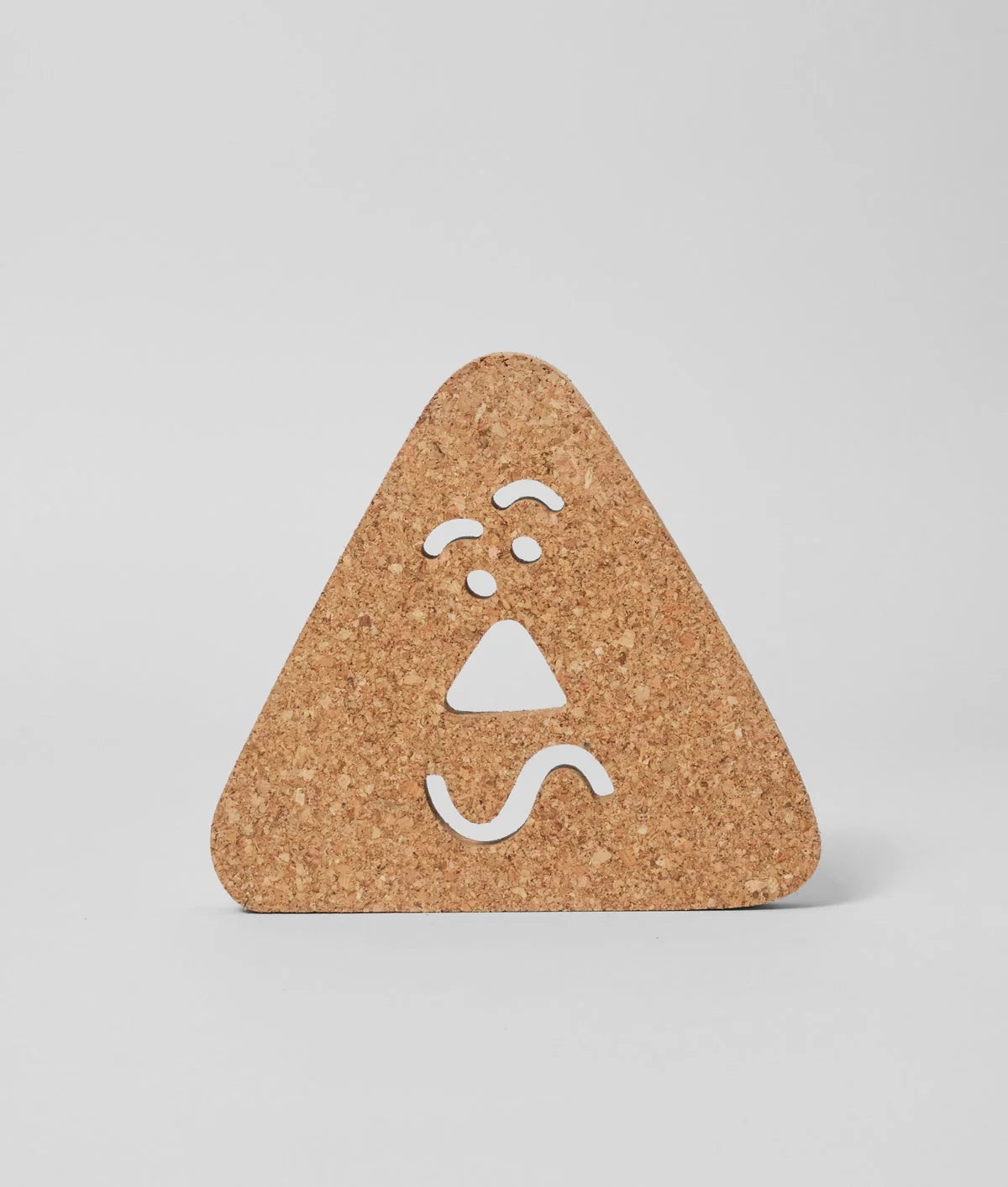 Face - Cork Trivet