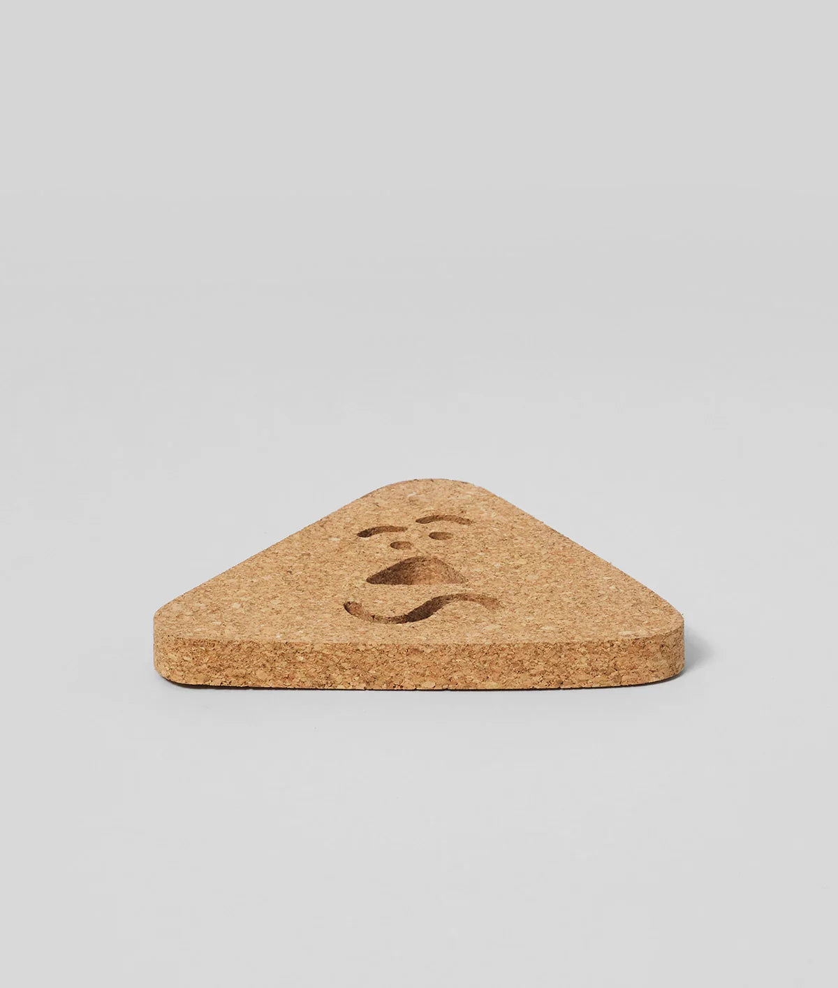 Face - Cork Trivet