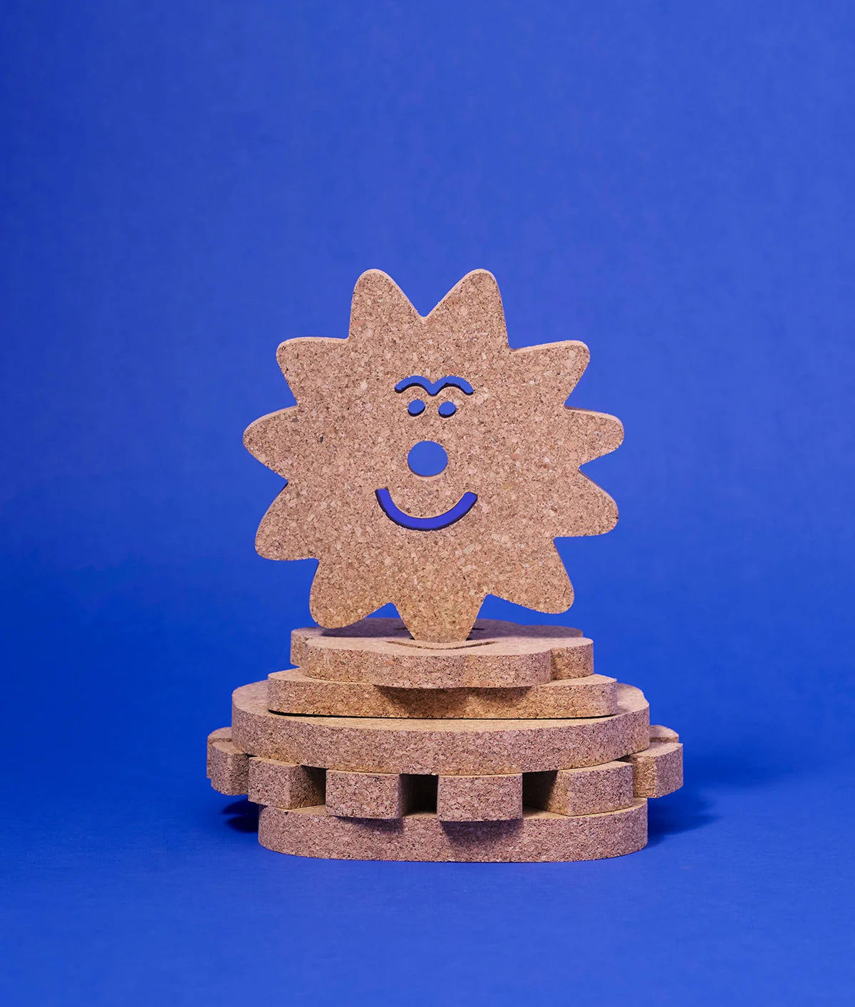 Face - Cork Trivet