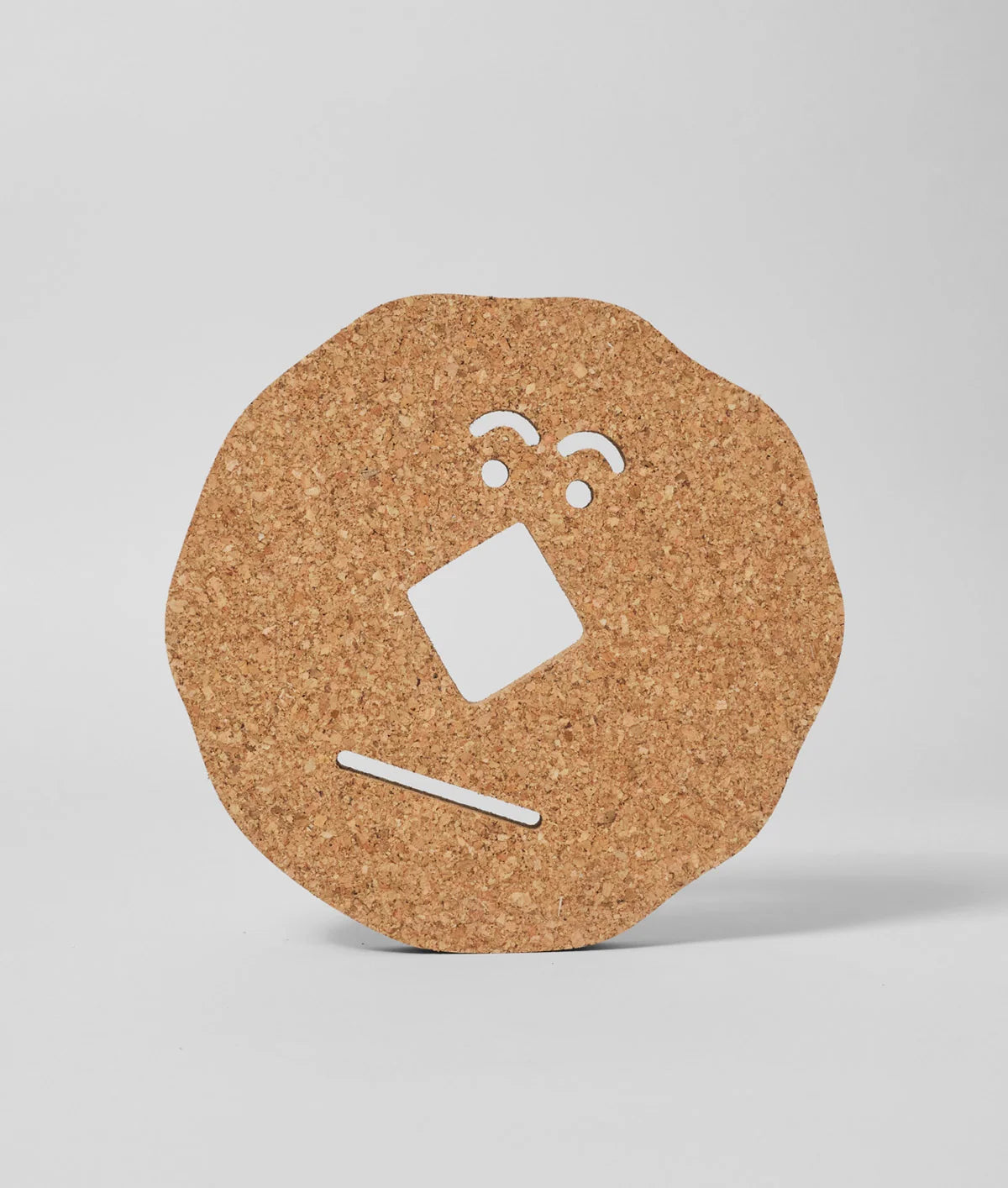 Face - Cork Trivet