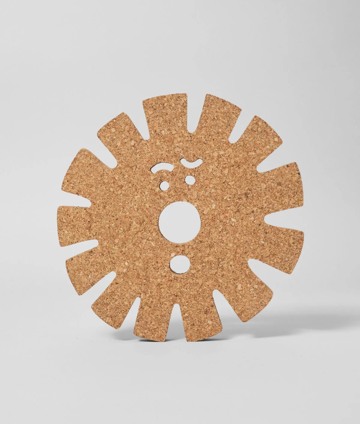 Face - Cork Trivet