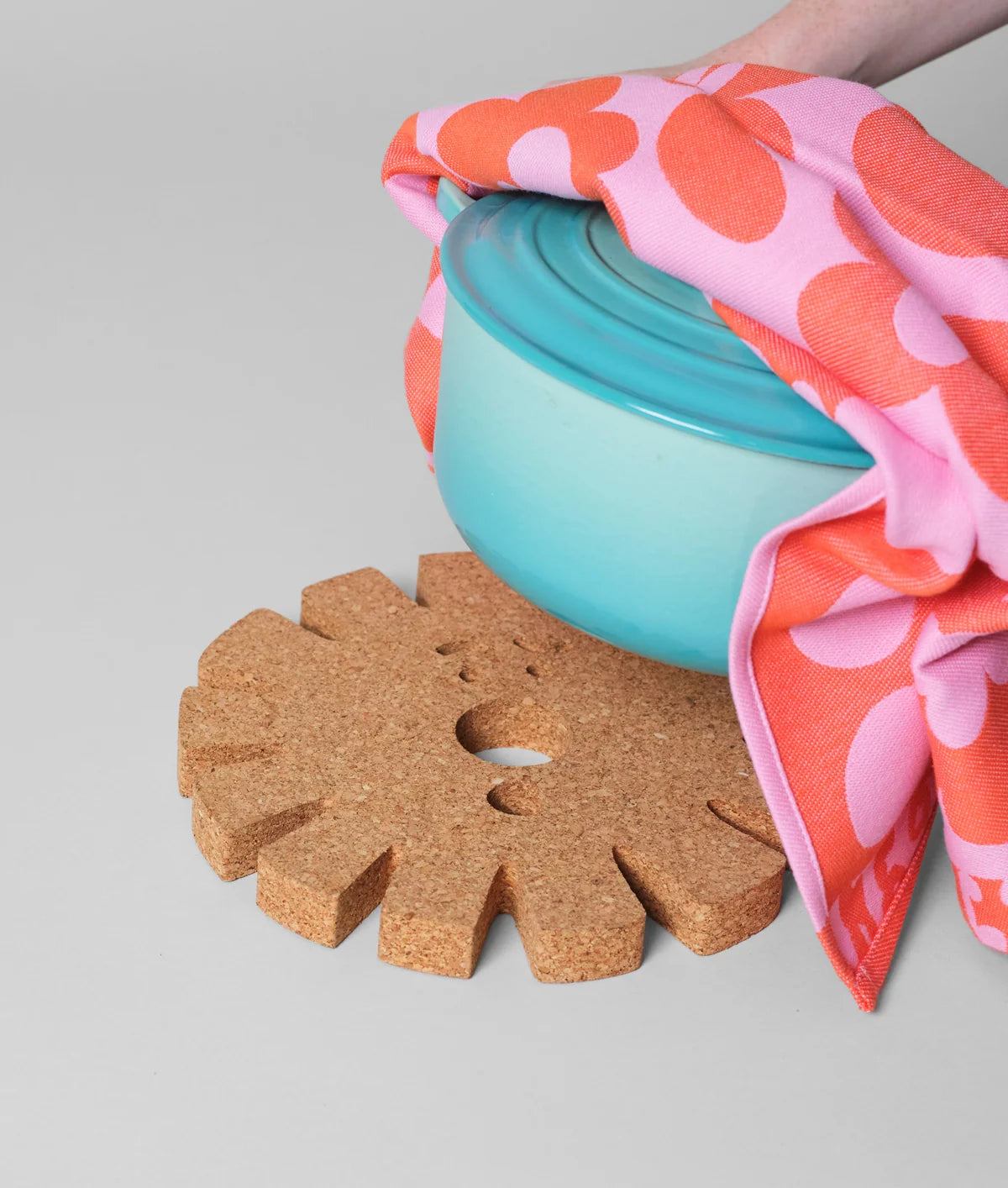Face - Cork Trivet