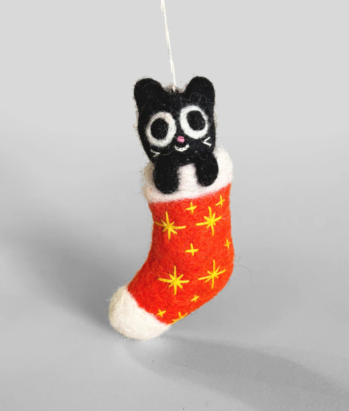 Viv - Cat in Red Stocking