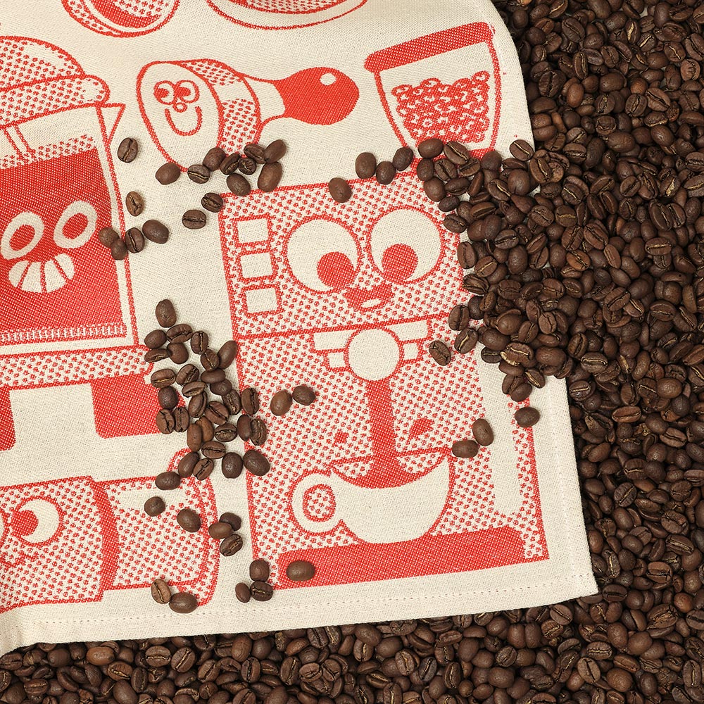 Coffee Time - Tea Towel