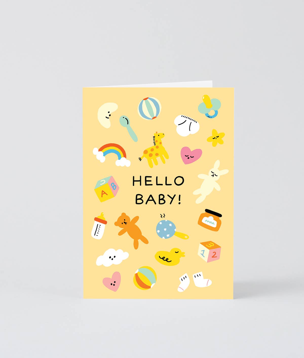‘Hello Baby’ Greetings Card