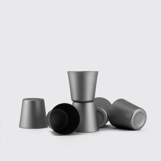 Tall Aluminium Tumbler - Dark Grey