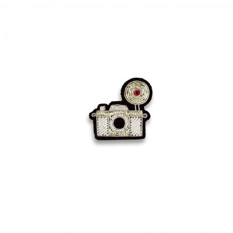 Silver Camera - Brooch