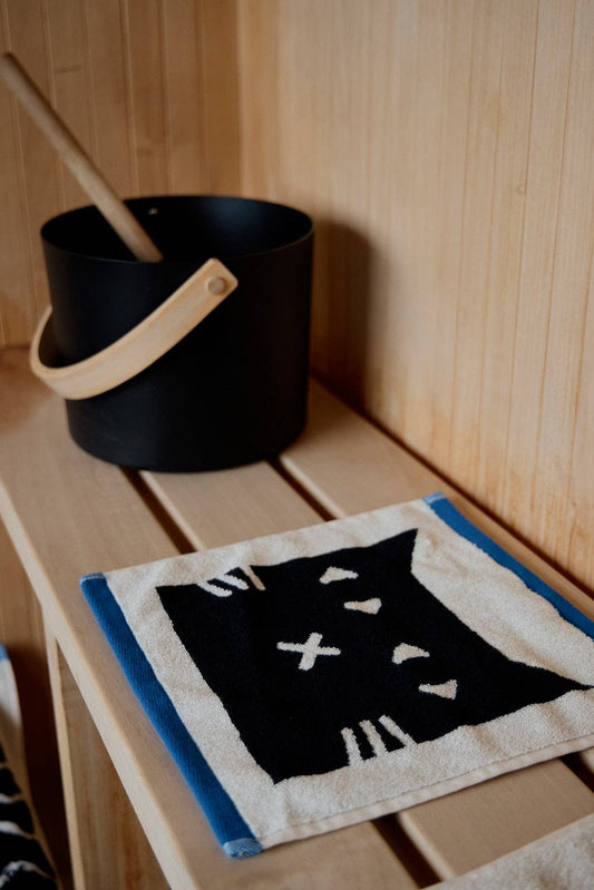 Lazy Cat Face Cloth