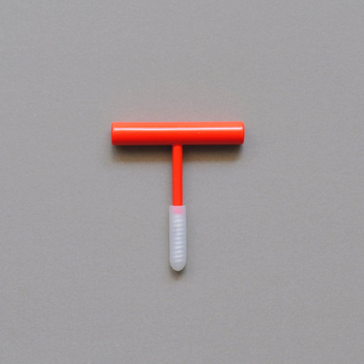 Wall-mounted hooks and Toilet Paper Holder - Neon Red