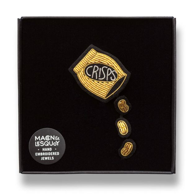 Crisps - Brooch