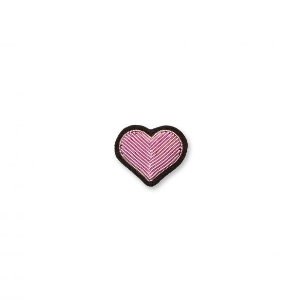 Pink Heart - Brooch