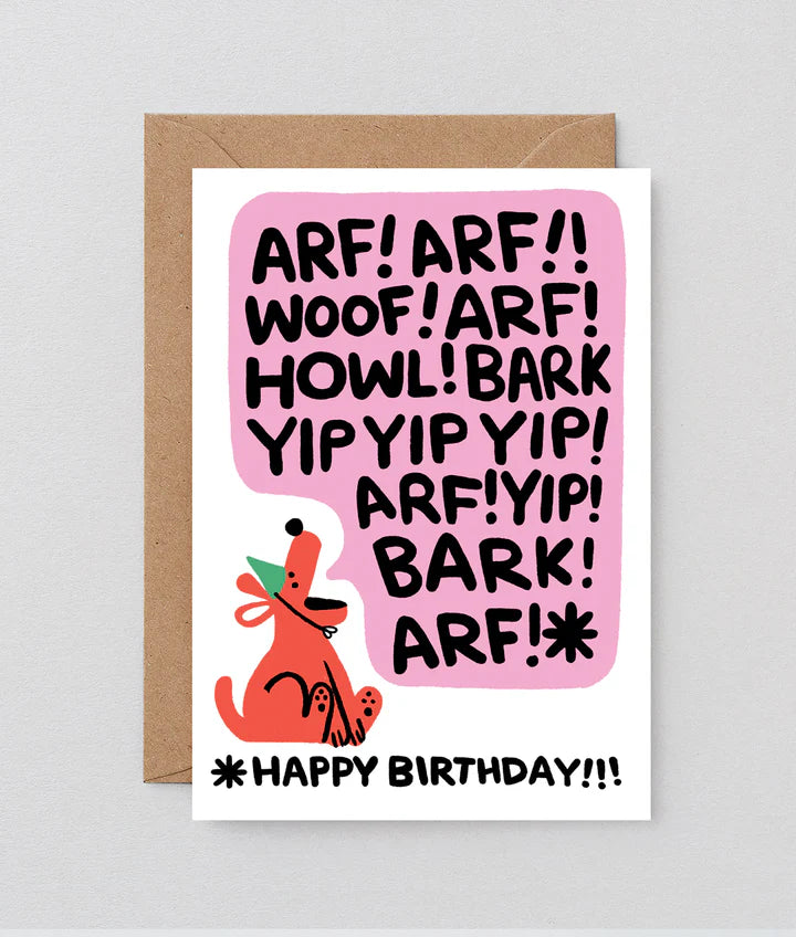 Birthday Bark - Card