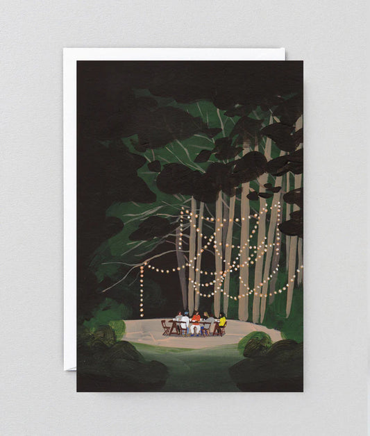Dinner in the Forest - Art Card