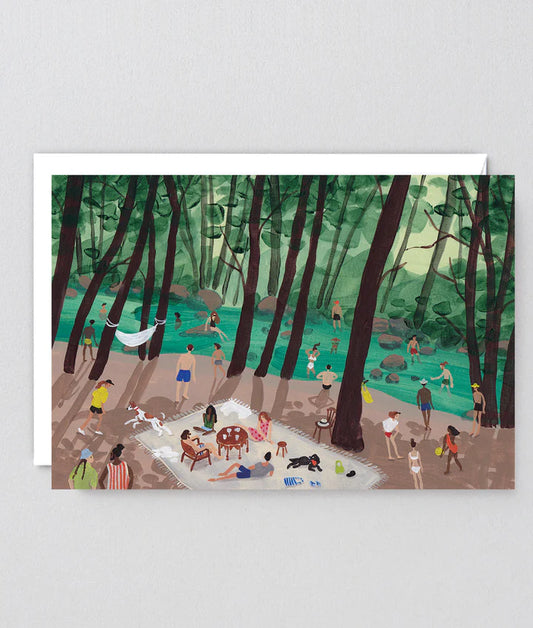 Summer by the Water - Art Card
