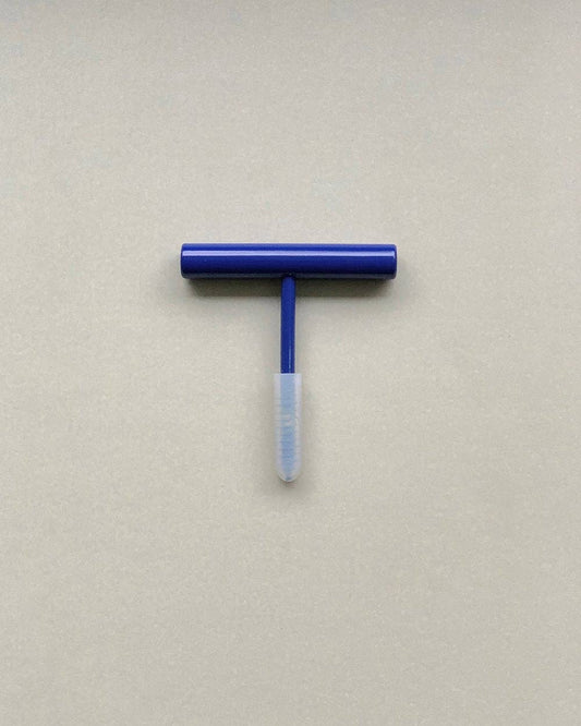 Wall-mounted hooks and Toilet Paper Holder - Ultramarine Blue