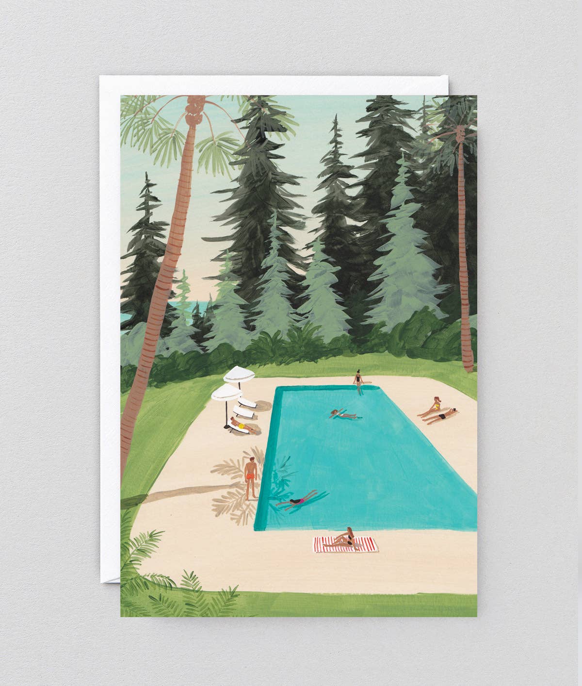 ‘Poolside’ Art Card
