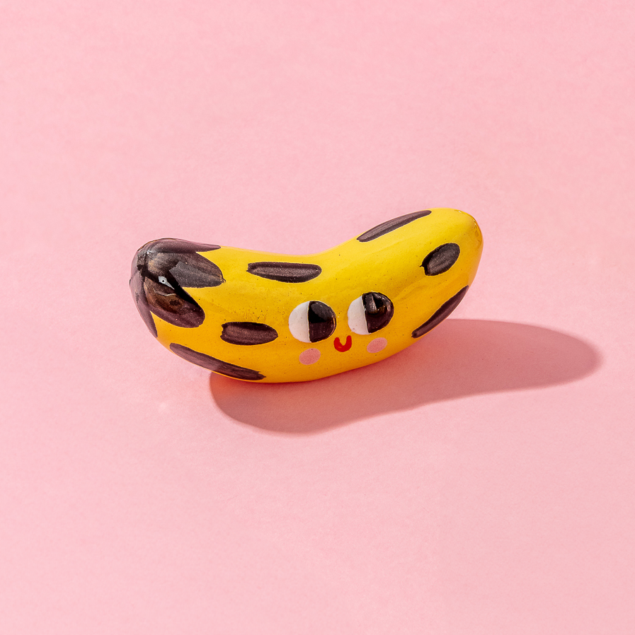 Hungry Banana / Ceramic Pieces